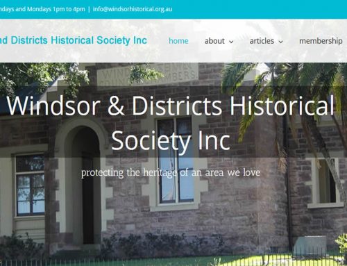 Windsor and Districts Historical Ssociety